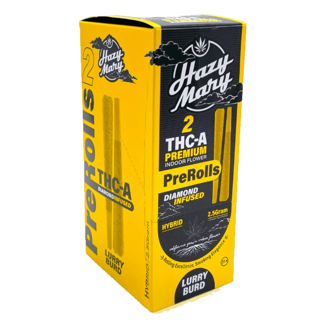 Hazy Mary THC-A Diamond 2.5G Pre Roll Pack