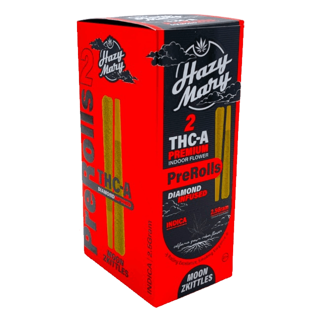Hazy Mary THC-A Diamond 2.5G Pre Roll Pack
