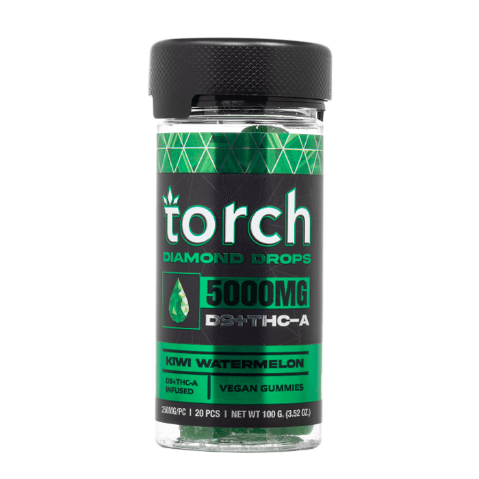 Torch D9 Diamond Drops 500mg Gummies