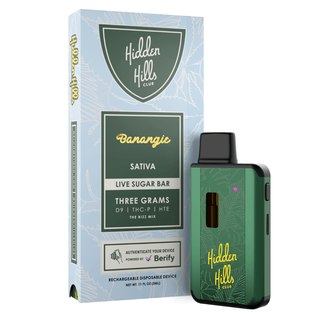 Hidden Hills Club Live Sugar 3G Disposable Vape