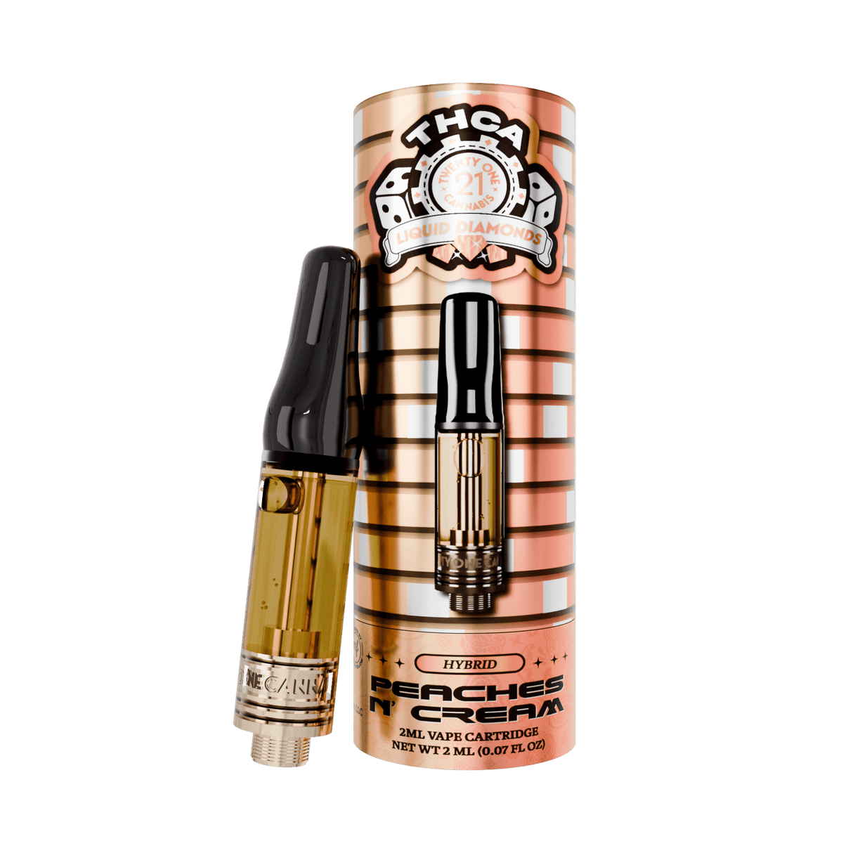 Twenty One Cannabis THC-A Diamonds 2G Vape Cartridge
