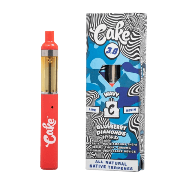Cake Wavy Blend Live Resin 3G Disposable Vape