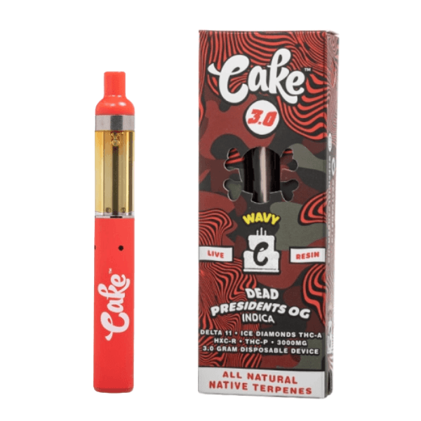 Cake Wavy Blend Live Resin 3G Disposable Vape