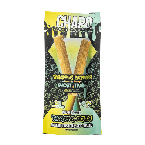 Chapo Extrax Blood Diamonds THC-A 3G Pre Roll Pack