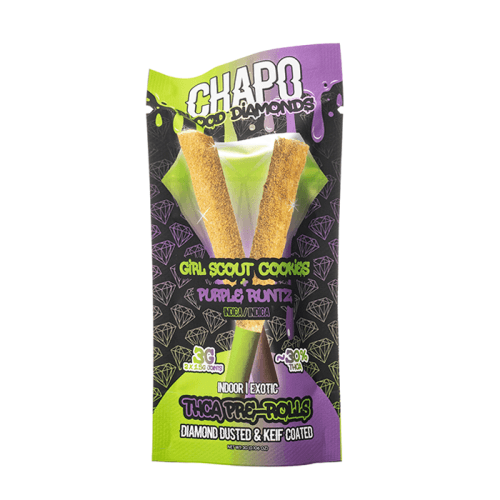 Chapo Extrax Blood Diamonds THC-A 3G Pre Roll Pack