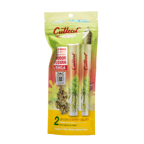 Cutleaf THC-A 2G Pre Roll Pack