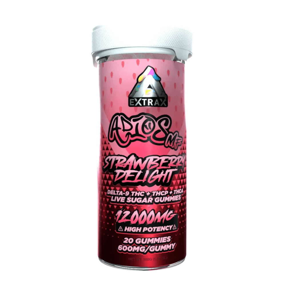 Delta Extrax Adios MF Live Sugar 12000mg Gummies