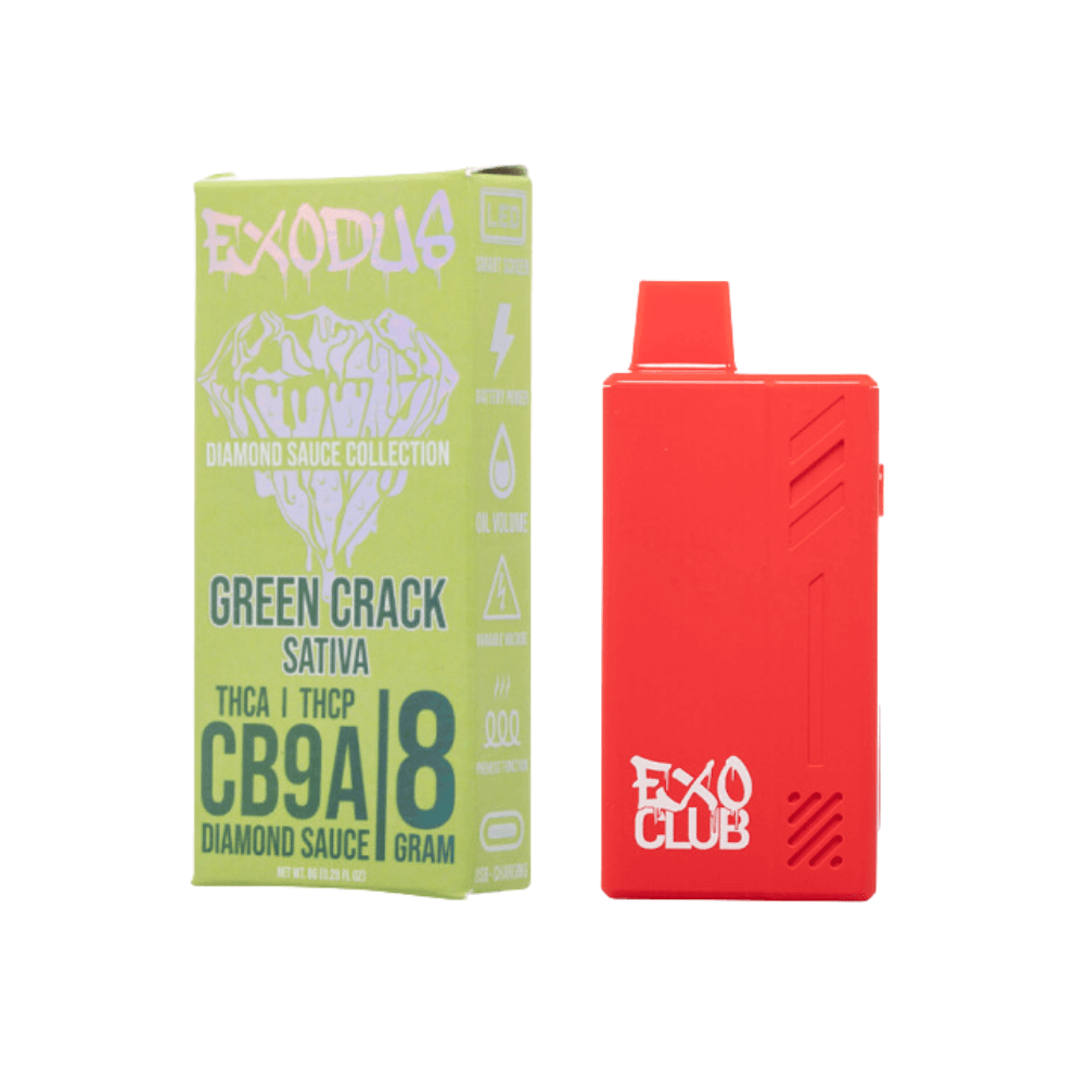 Exodus Diamond Sauce THC 8G Disposable Vape