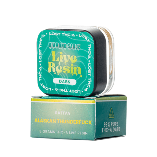Lost Thc THC-A Live Resin Diamond Sauce Dabs 3G