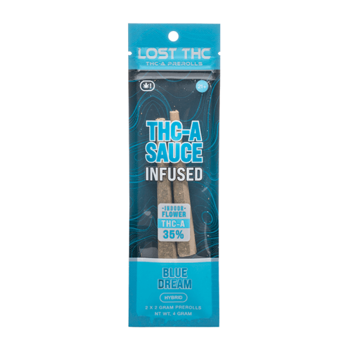 Lost Thc THC-A Sauce 4G Pre Roll Pack