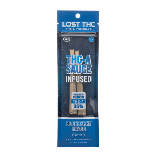 Lost Thc THC-A Sauce 4G Pre Roll Pack