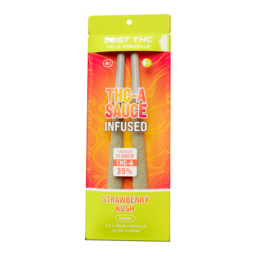 Lost Thc THC-A Sauce 4G Pre Roll Pack