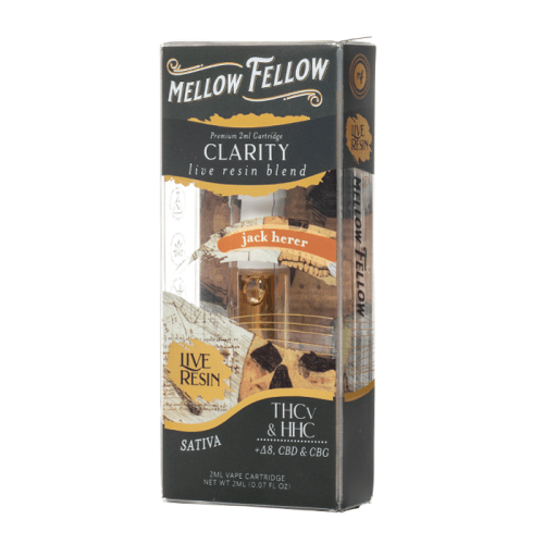 Mellow Fellow Clarity Blend Live Resin 2G Vape Cartridge