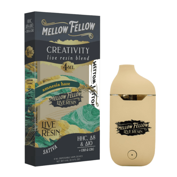 Mellow Fellow Creativity Blend Live Resin 4G Disposable Vape
