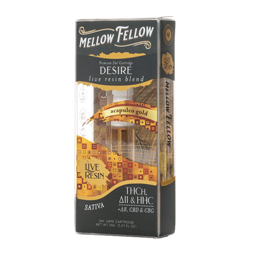 Mellow Fellow Desire Blend Live Resin 2G Vape Cartridge