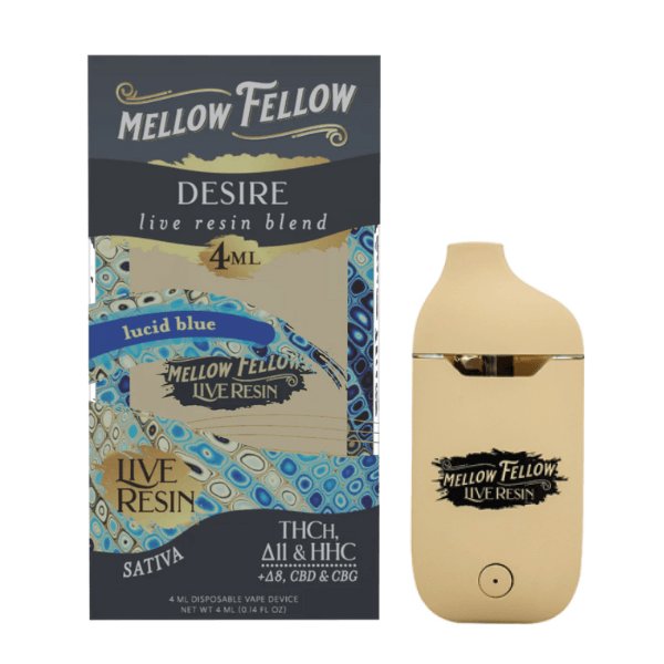 Mellow Fellow Desire Blend Live Resin 4G Disposable Vape