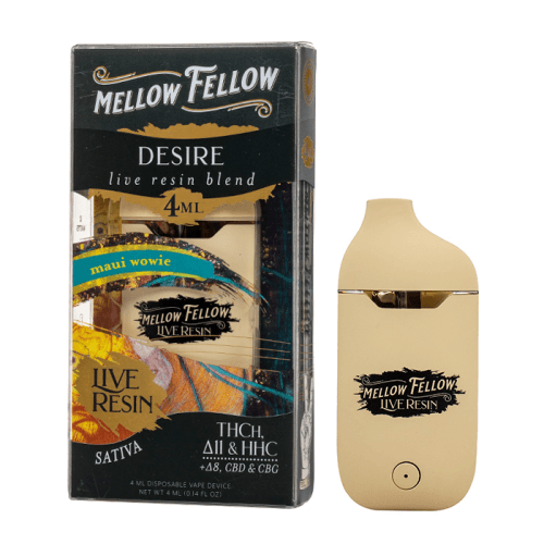 Mellow Fellow Desire Blend Live Resin 4G Disposable Vape