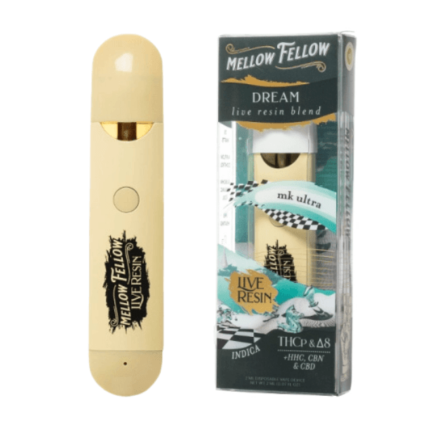 Mellow Fellow Dream Blend Live Resin 2G Disposable Vape