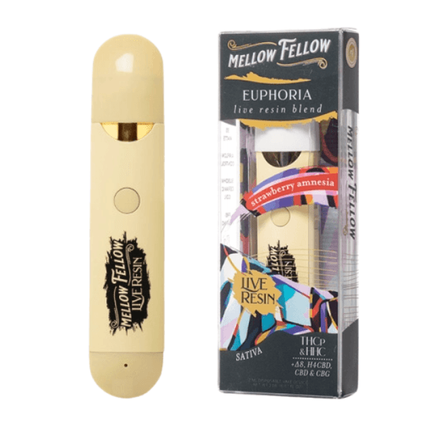 Mellow Fellow Euphoria Blend Live Resin 2G Disposable Vape