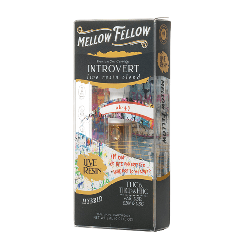 Mellow Fellow Introvert Blend Live Resin 2G Vape Cartridge