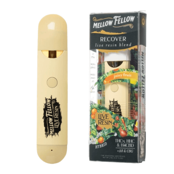 Mellow Fellow Recover Blend Live Resin 2G Disposable Vape