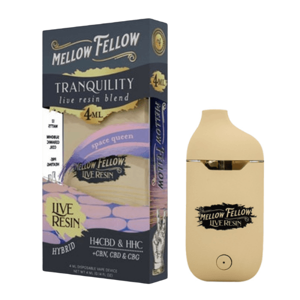 Mellow Fellow Tranquility Blend Live Resin 4G Disposable Vape