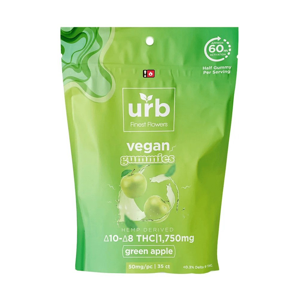 Urb D10/D8 Vegan 1750mg Gummies