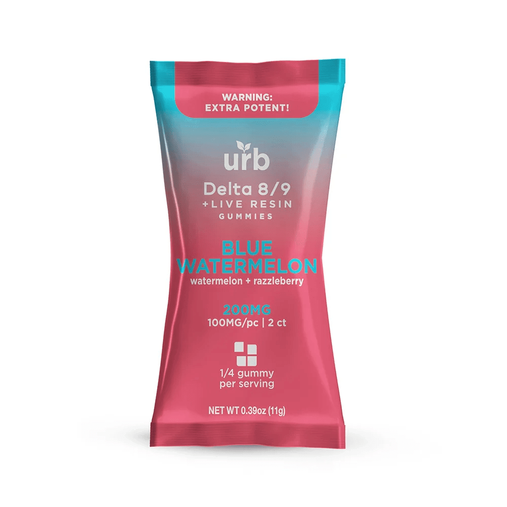 Urb D8/D9 Live Resin 200mg Gummies
