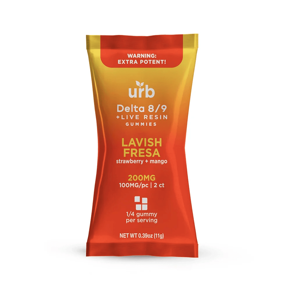 Urb D8/D9 Live Resin 200mg Gummies