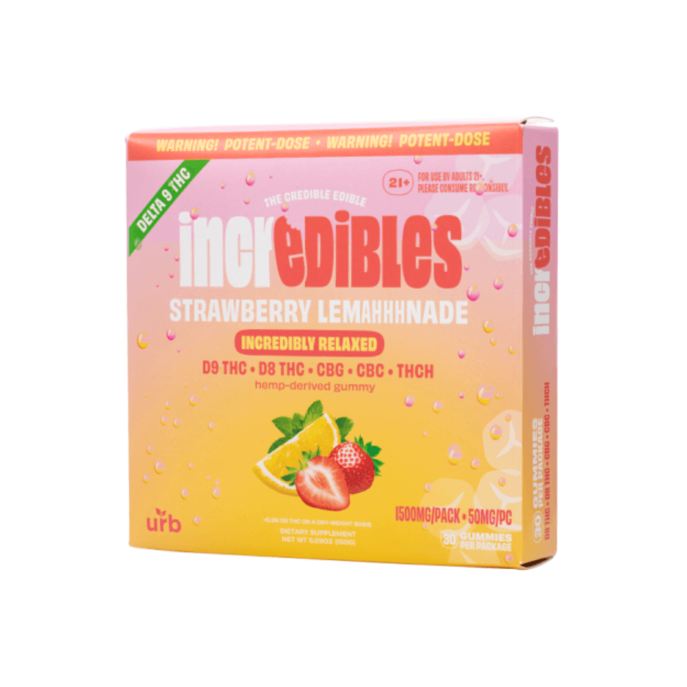 Urb x Incredibles Potent Dose 1500mg Gummies