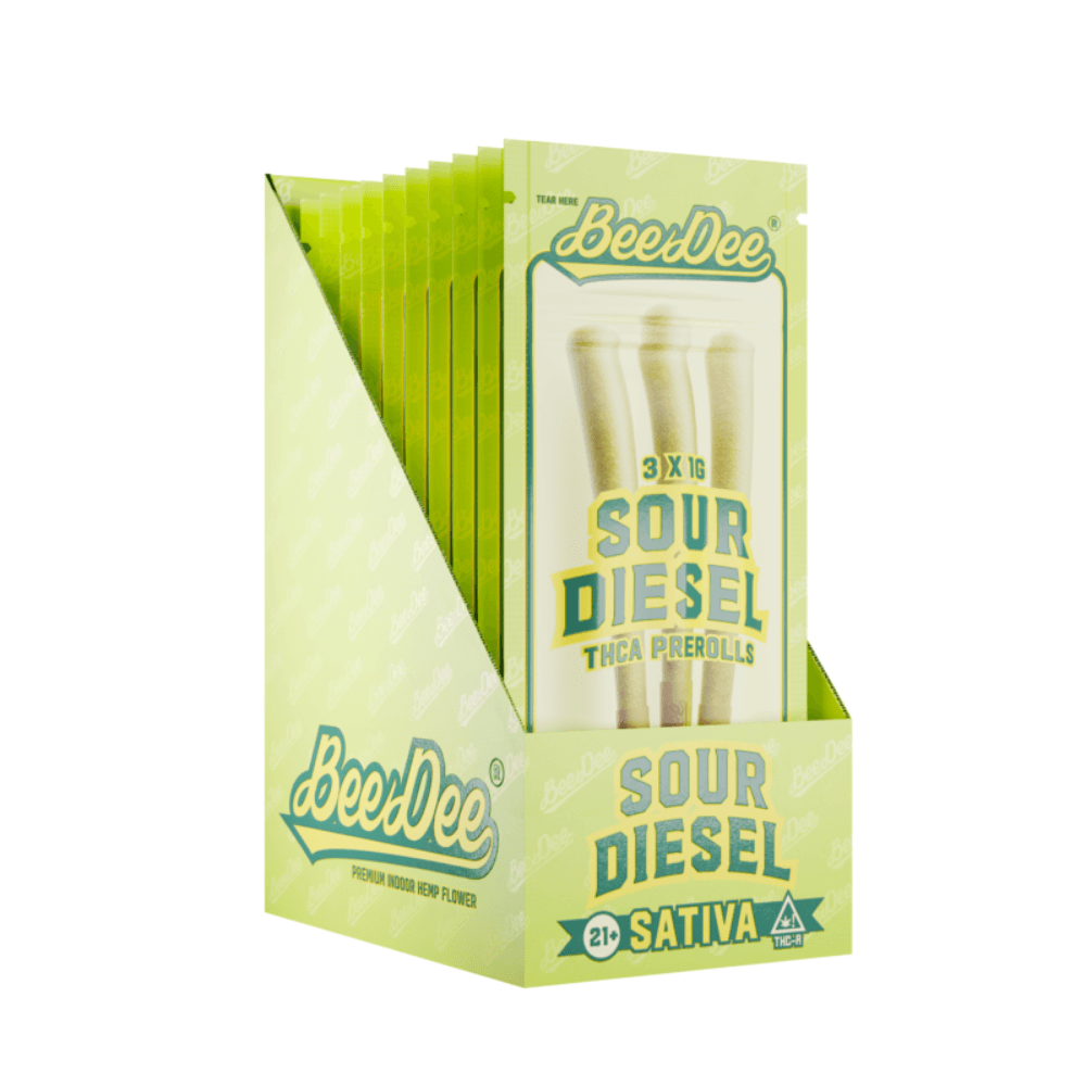 BeeDee THC-A 3G Pre Roll Pack