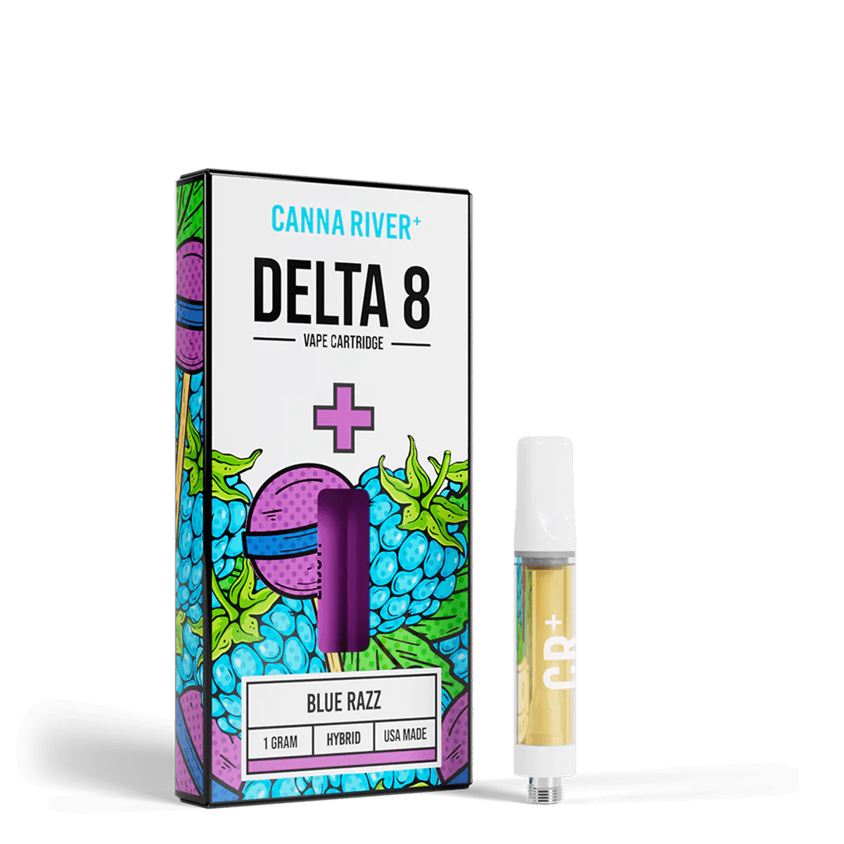 Canna River D8 1G Vape Cartridge