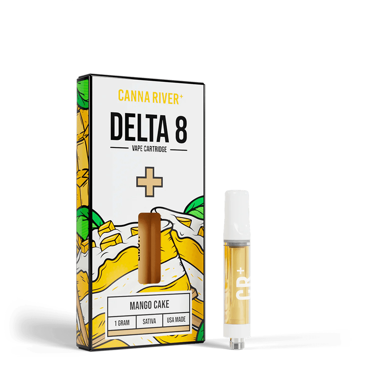 Canna River D8 1G Vape Cartridge