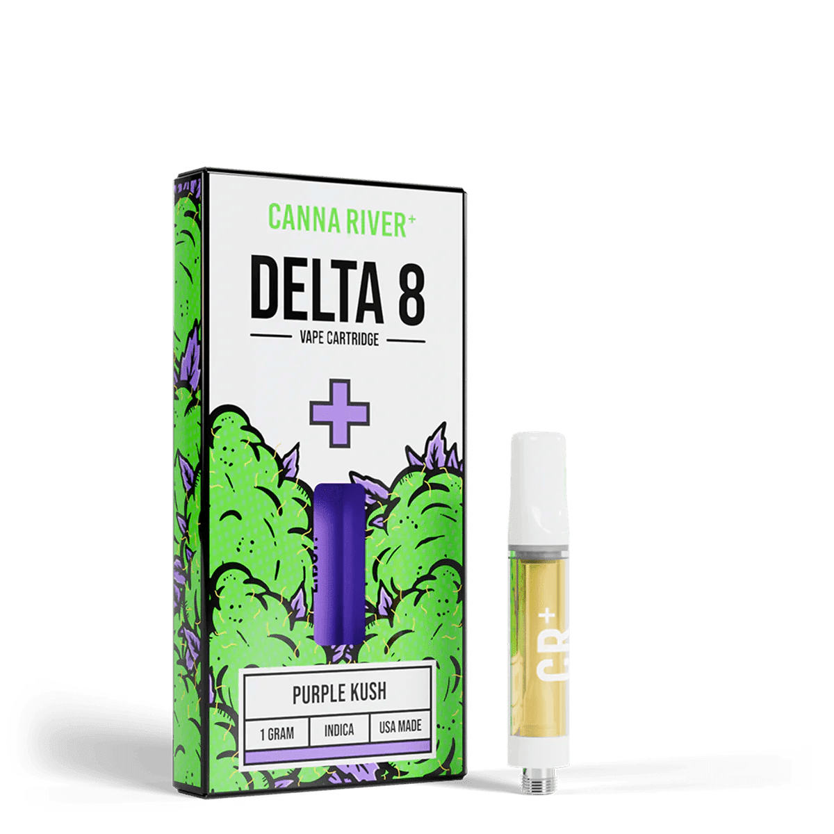 Canna River D8 1G Vape Cartridge