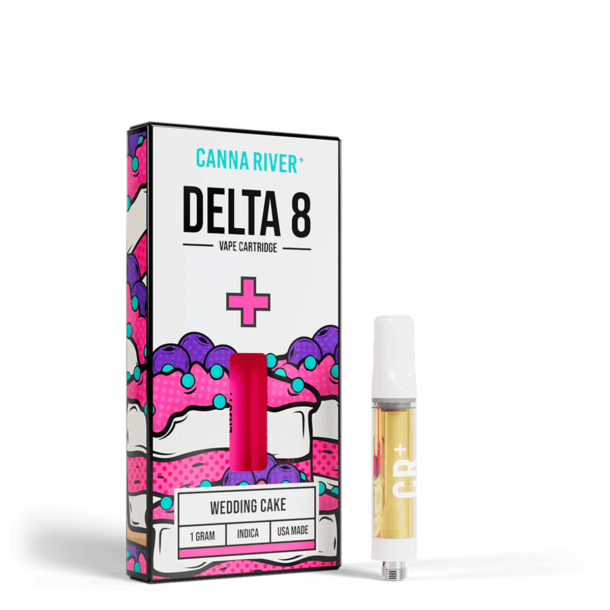 Canna River D8 1G Vape Cartridge