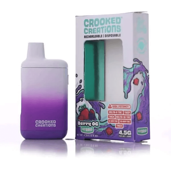 Crooked Creations High Potency 4.5G Disposable Vape