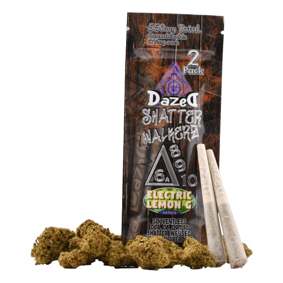 Dazed8 Shatter Walkerz 1.5G Pre Roll Pack