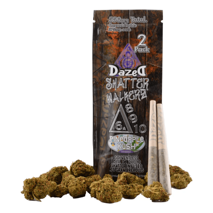 Dazed8 Shatter Walkerz 1.5G Pre Roll Pack