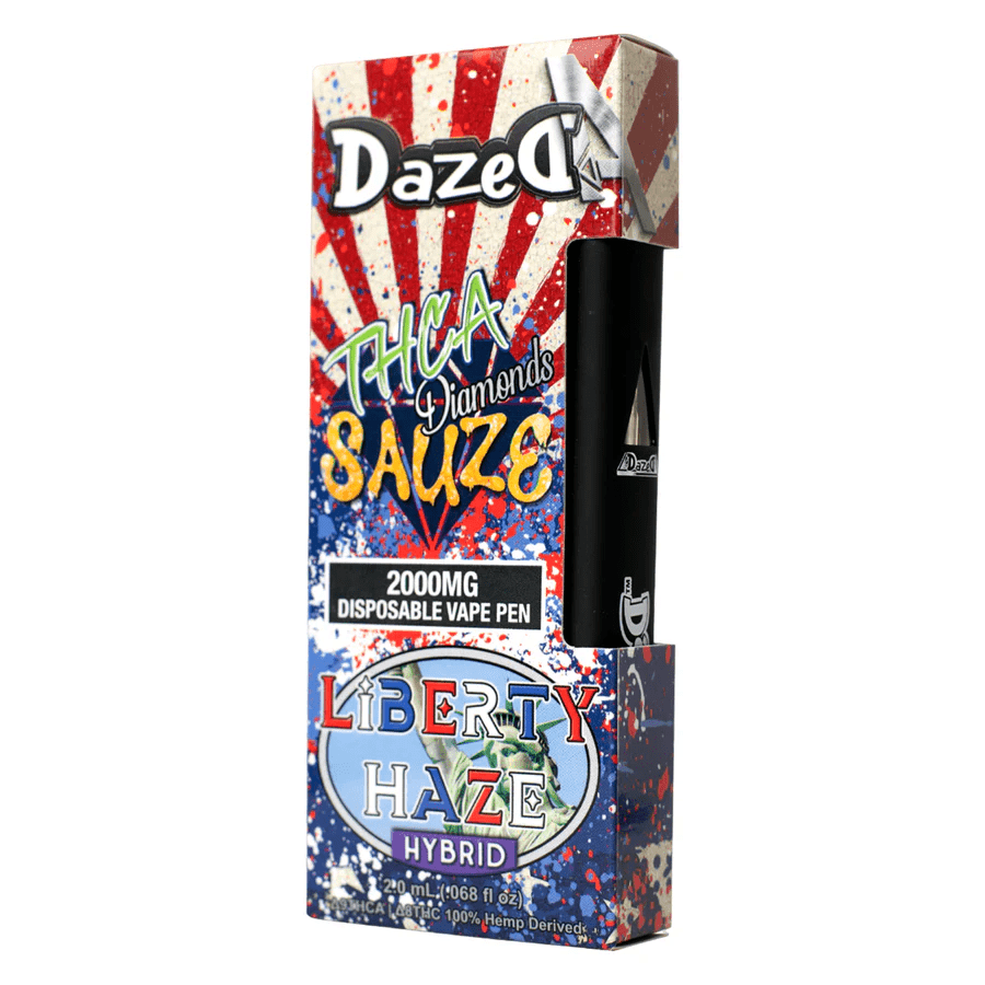 Dazed8 THC-A Diamonds Sauze 2G Disposable Vape