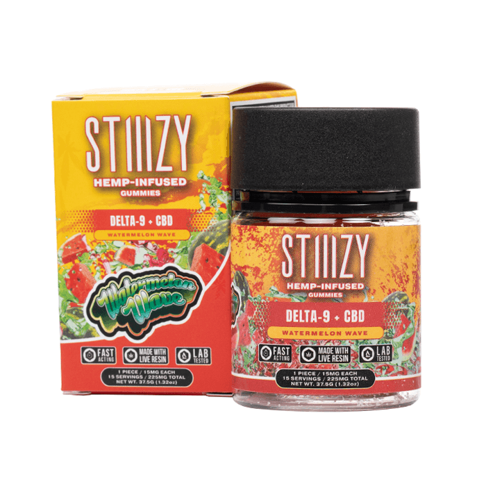 Stiiizy D9 Live Resin 225mg Gummies