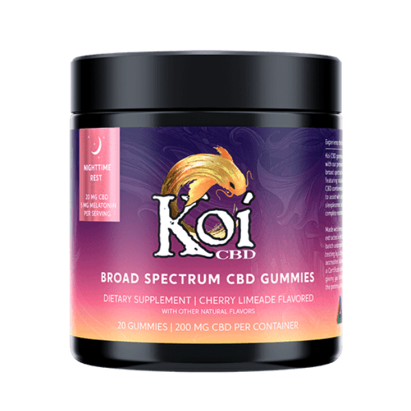 Koi Broad Spectrum CBD Nighttime Rest 200mg Gummies