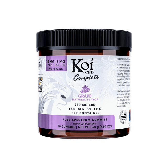 Koi Complete Full Spectrum CBD THC 900mg Gummies