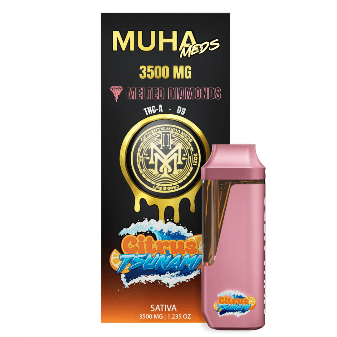 Muha Meds Melted Diamonds 3.5g Disposable Vape