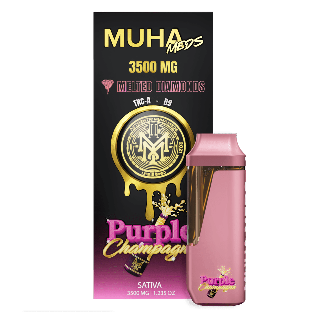 Muha Meds Melted Diamonds 3.5g Disposable Vape