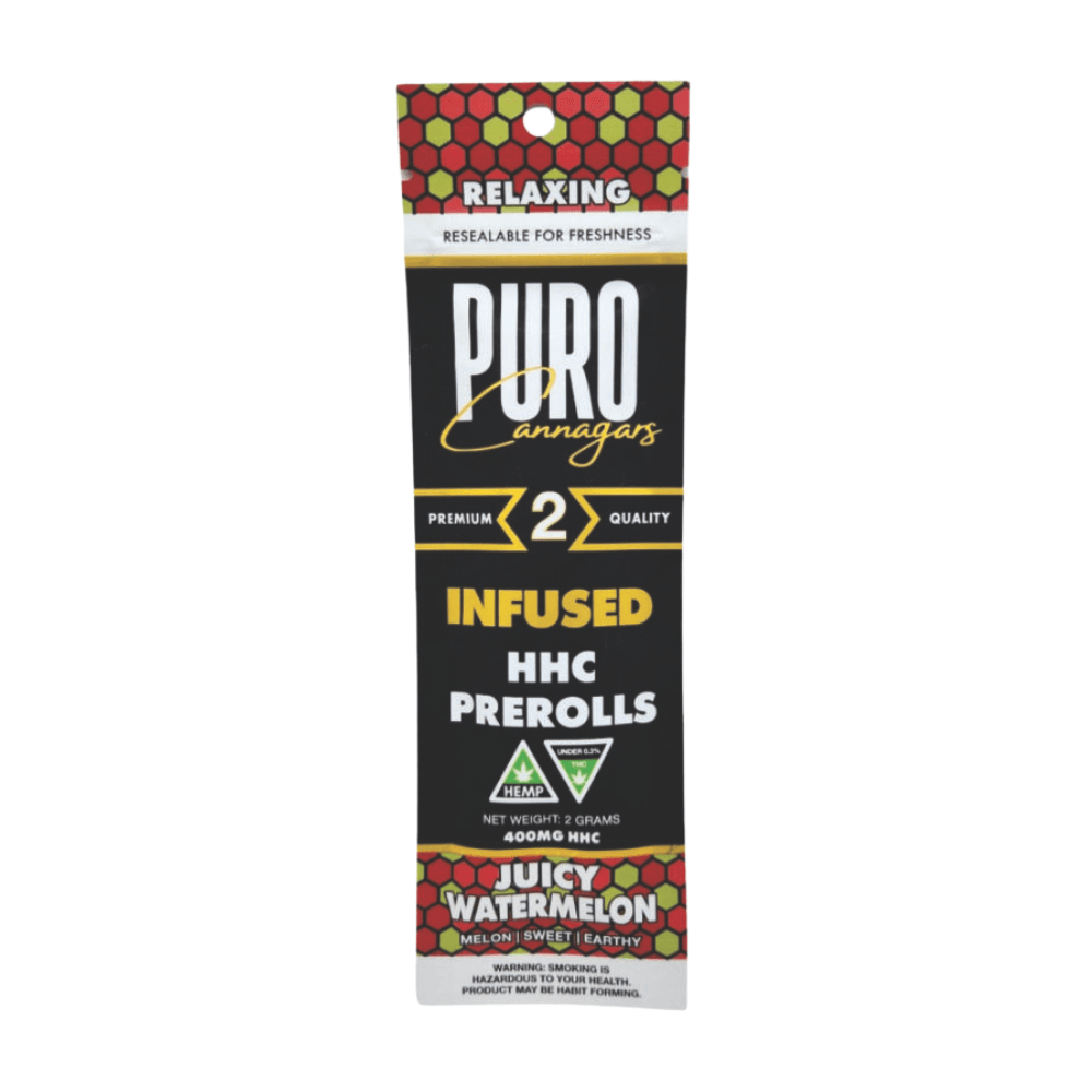 Puro Exotics HHC 2G Cannagar Pre Roll Pack