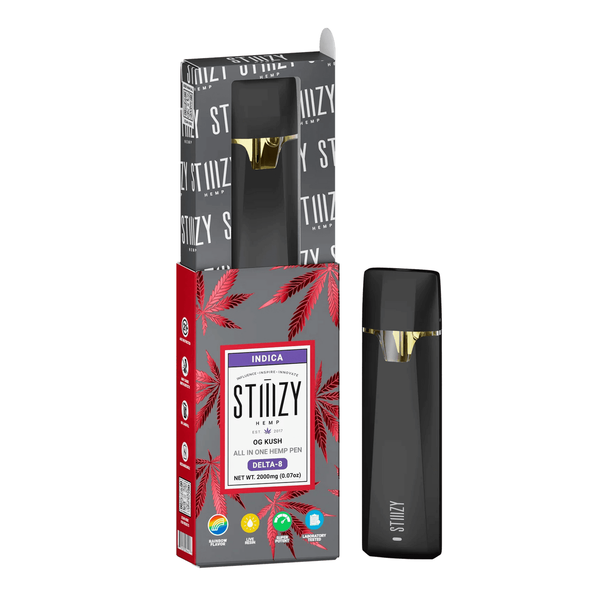 Stiiizy D8 2G Disposable Vape