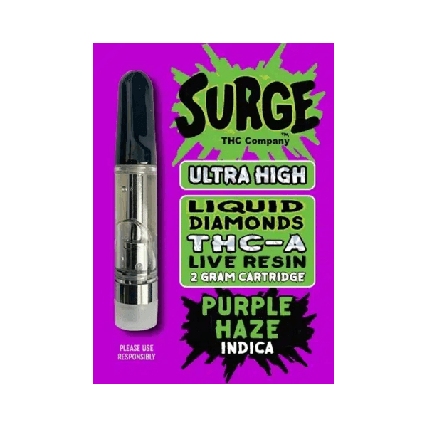 Surge THC-A Live Resin 2G Vape Cartridge