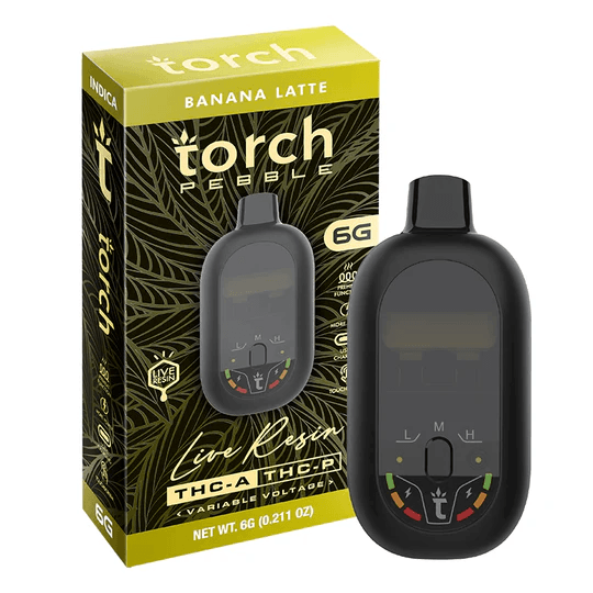 Torch Pebble Live Resin THC-A 6G Disposable Vape