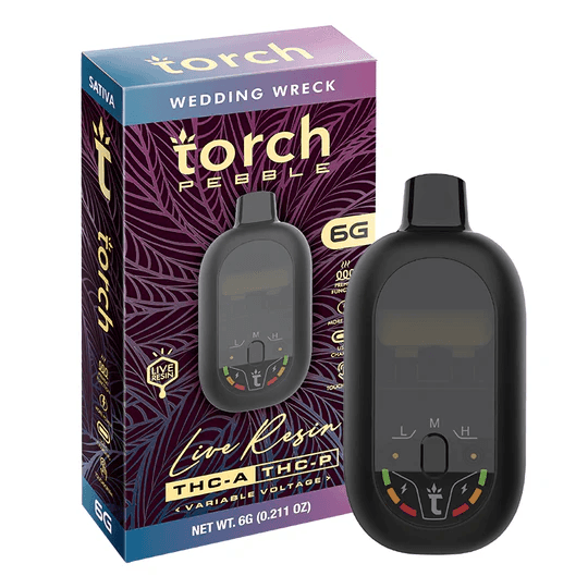 Torch Pebble Live Resin THC-A 6G Disposable Vape