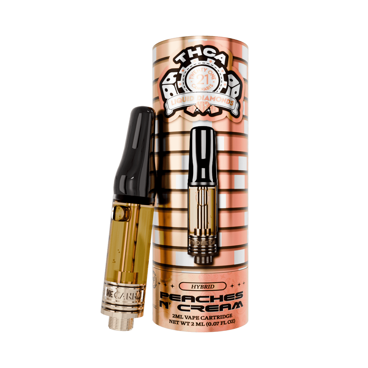 Twenty One Cannabis THC-A Diamonds 2G Vape Cartridge